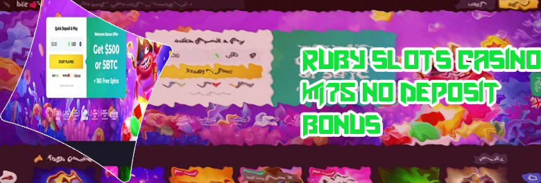 Ruby slots no deposit bonus codes